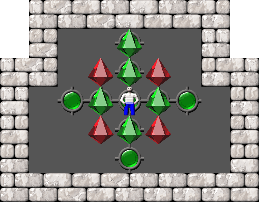 Sokoban Thinking Rabbit Arranged level 420